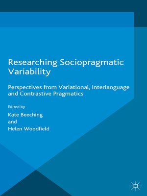 cover image of Researching Sociopragmatic Variability